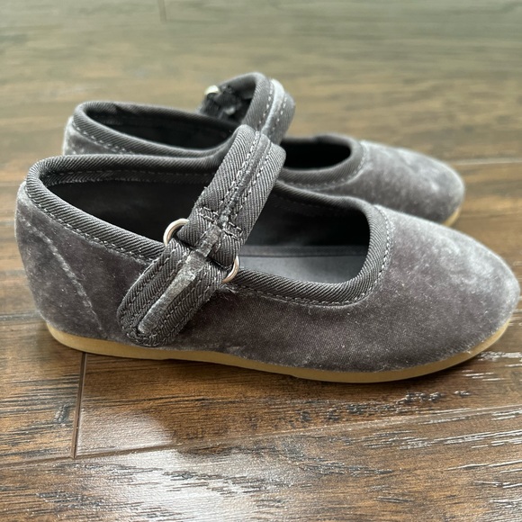Zara Velvet Ballet Flats Toddler - Picture 2 of 3